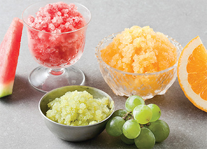 fruit sorbet